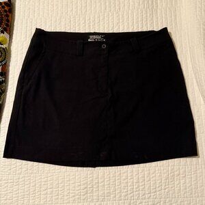 NIKE Women's Golf Skort, Black, Size 14, EUC